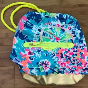 Lilly Pulitzer drawstring bag